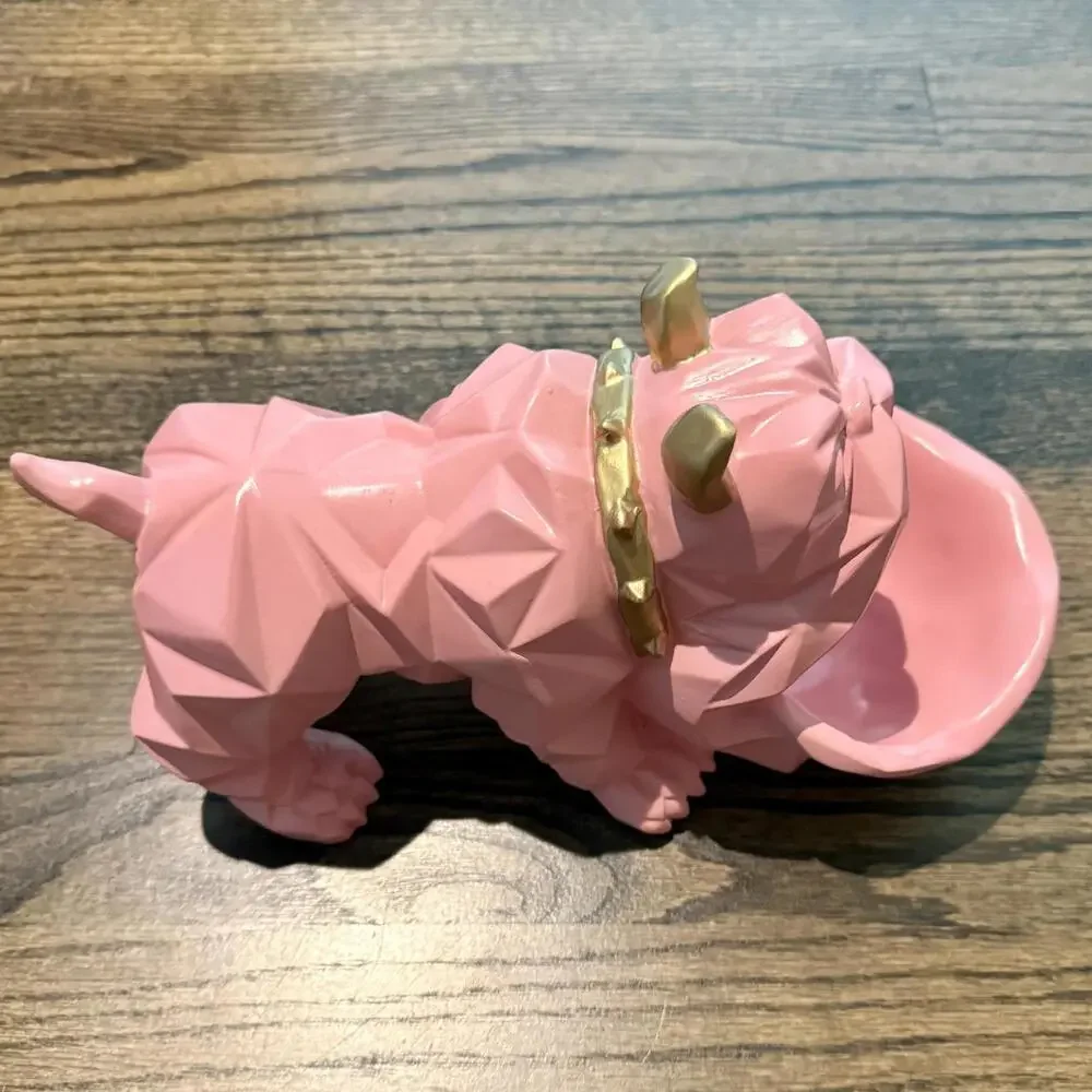 LILOVE Abstract Pink English Bulldog - Picture 3 of 7